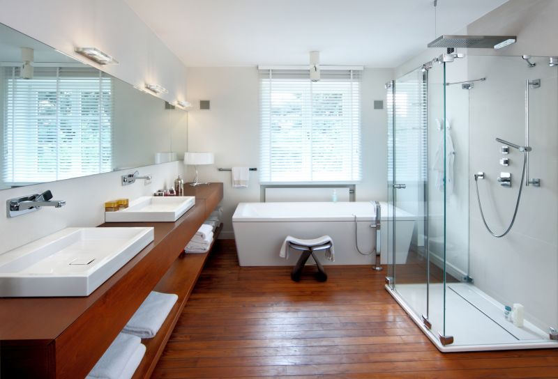 Wide Bathroom View