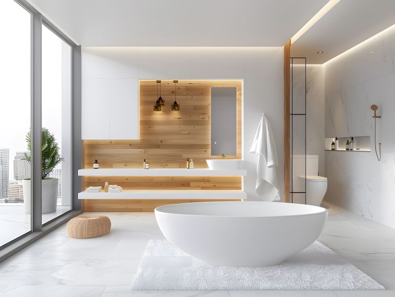 Space-Saving Corner Bathtub