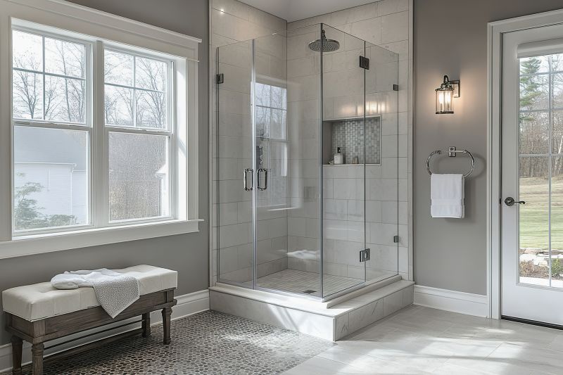 Spa-Inspired Shower Area